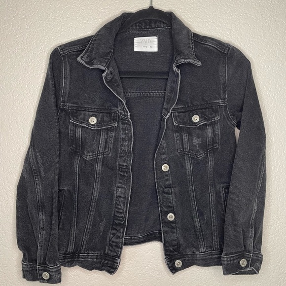 Zara Kids Jean Jacket Size 11-12 - Picture 1 of 3